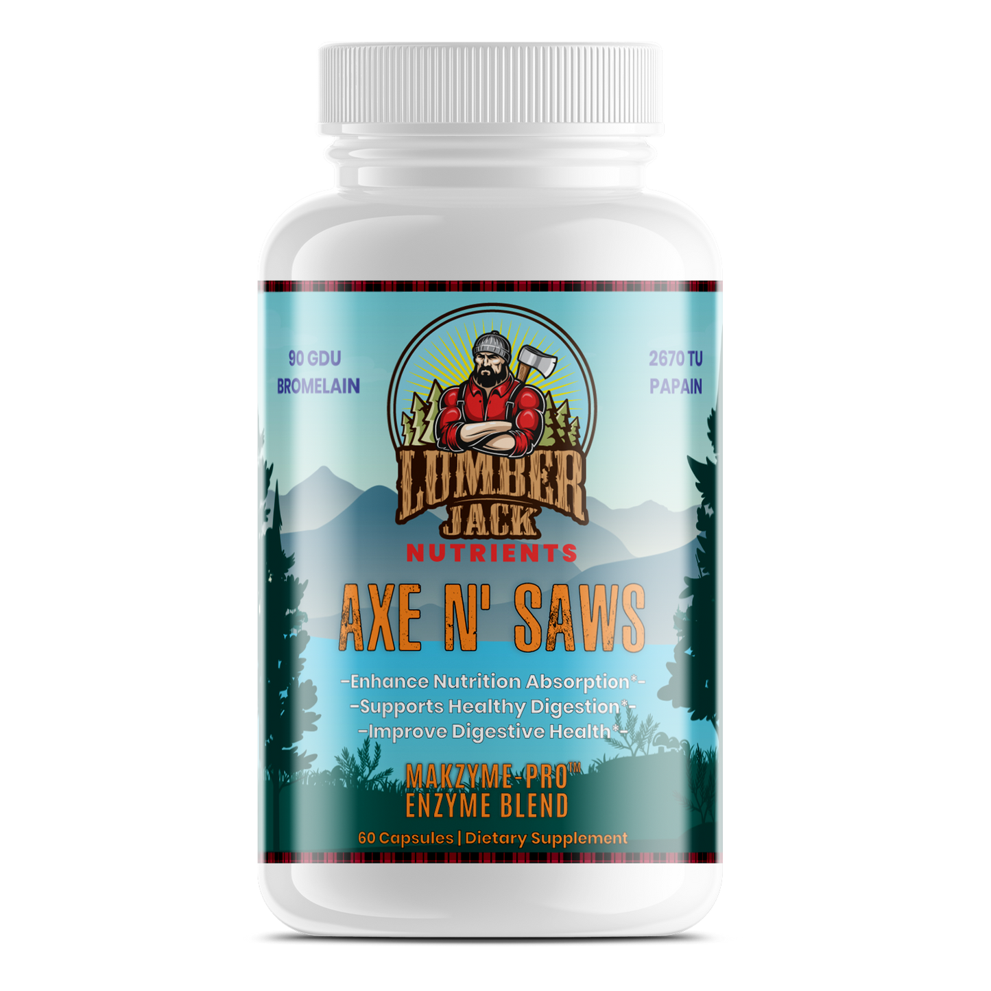 AXE N' SAWS - Digestive Enzymes