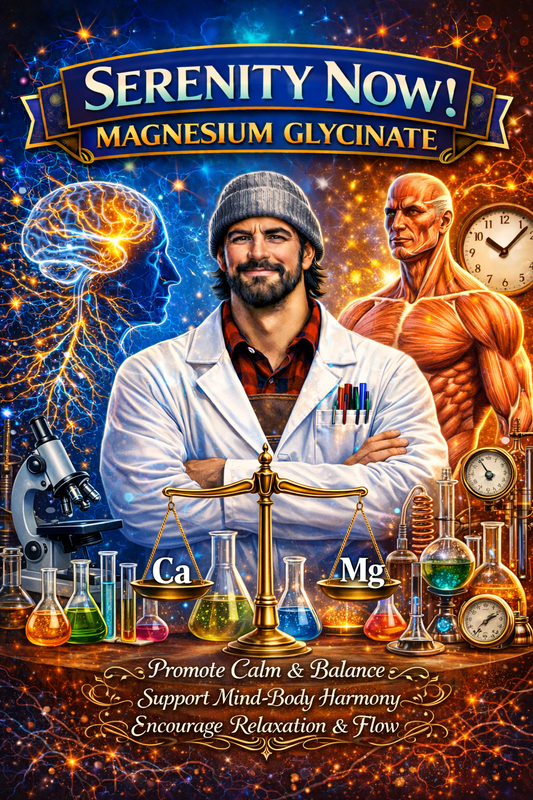 SERENITY NOW! - Bioavailable Magnesium Glycinate
