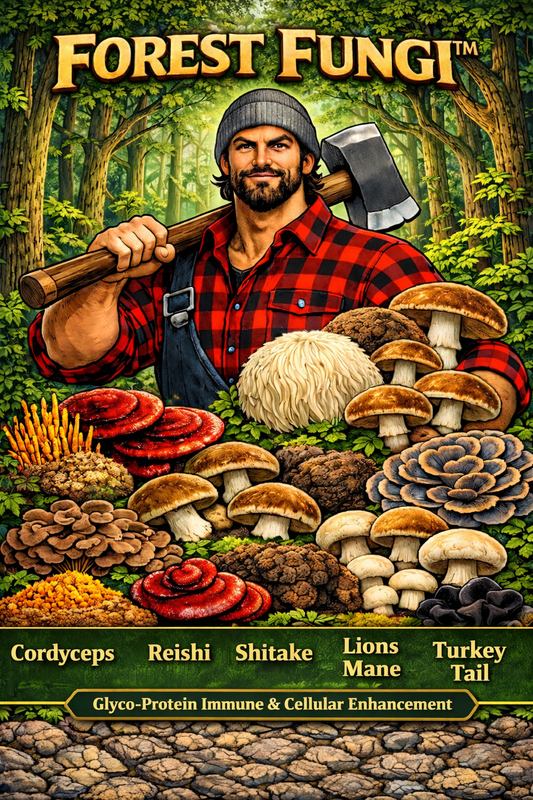 FOREST FUNGI -Adaptogenic Functional Mushroom Blend