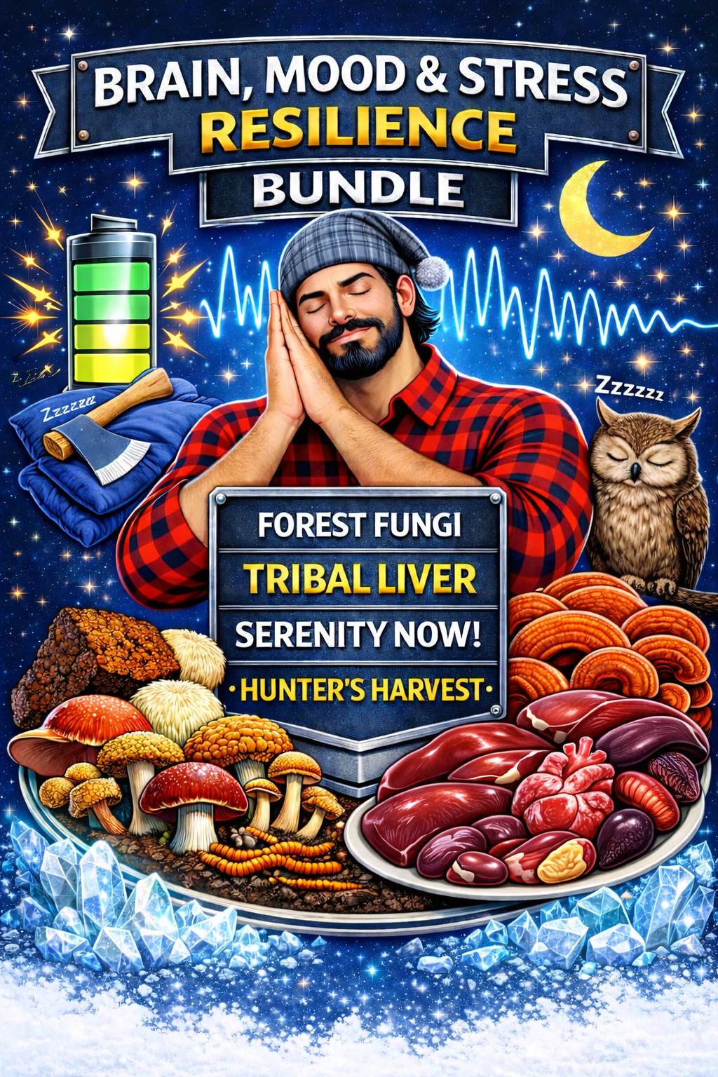 Brain, Mood & Stress Resilience Bundle