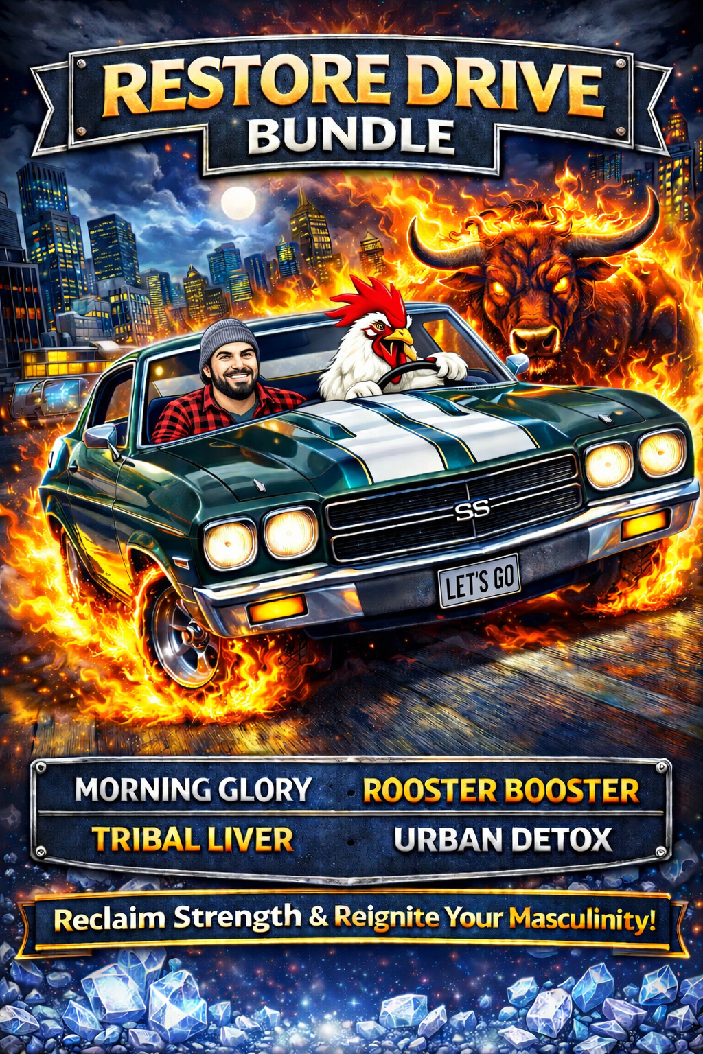 Restore Drive Bundle – Reclaim Strength & Reignite Masculinity