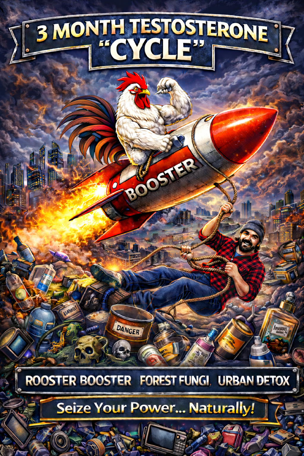 3 Month Testosterone "Cycle"