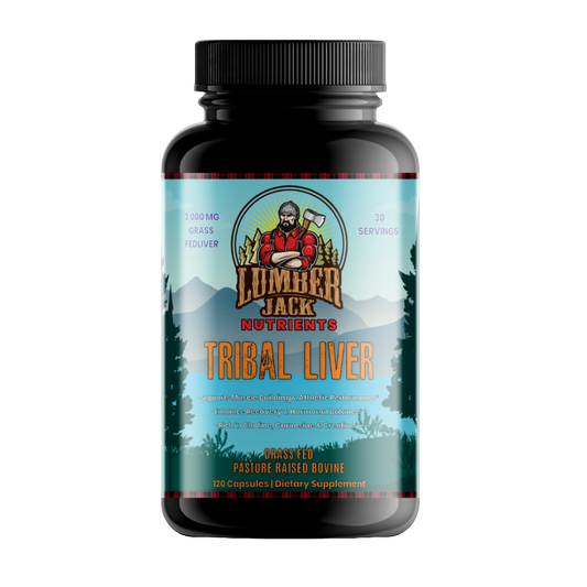 TRIBAL LIVER - Grass Fed Desiccated Beef Liver Capsules