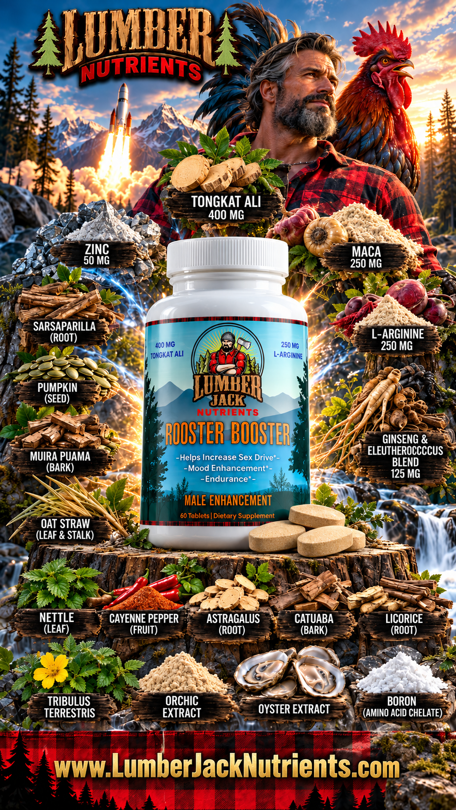 ROOSTER BOOSTER - Male Enhancement Formula